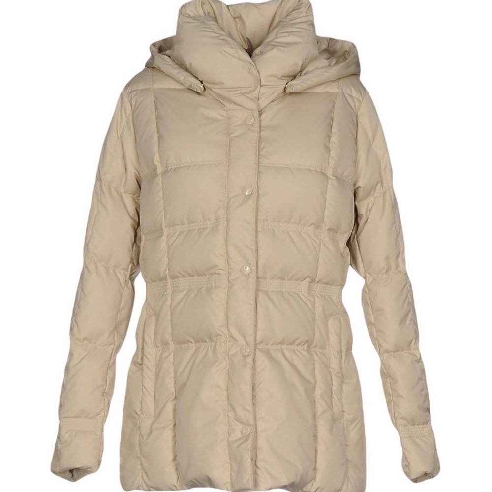 NWT Beige/neutral Italian down (goose) jacket